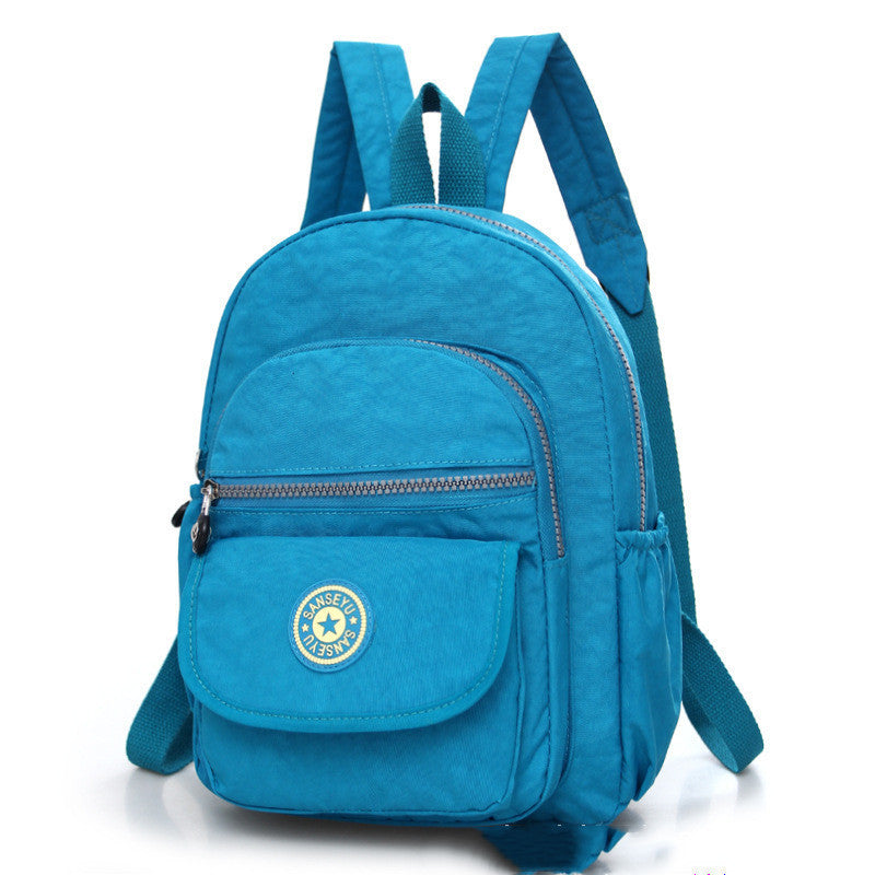 Wholesale Backpack Female New Fashion All-match Nylon Backpack Casual School Bag For Elementary And Middle School Students