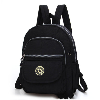 Wholesale Backpack Female New Fashion All-match Nylon Backpack Casual School Bag For Elementary And Middle School Students