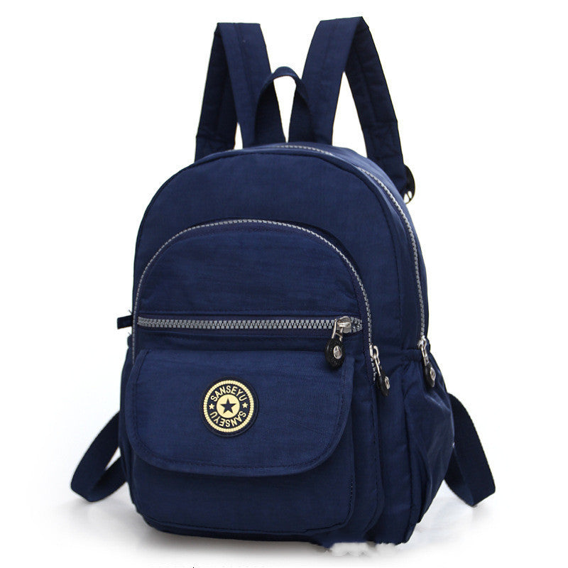 Wholesale Backpack Female New Fashion All-match Nylon Backpack Casual School Bag For Elementary And Middle School Students