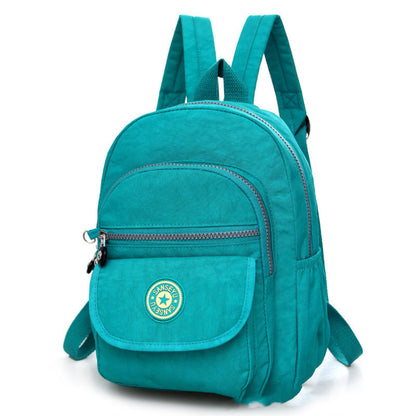 Wholesale Backpack Female New Fashion All-match Nylon Backpack Casual School Bag For Elementary And Middle School Students