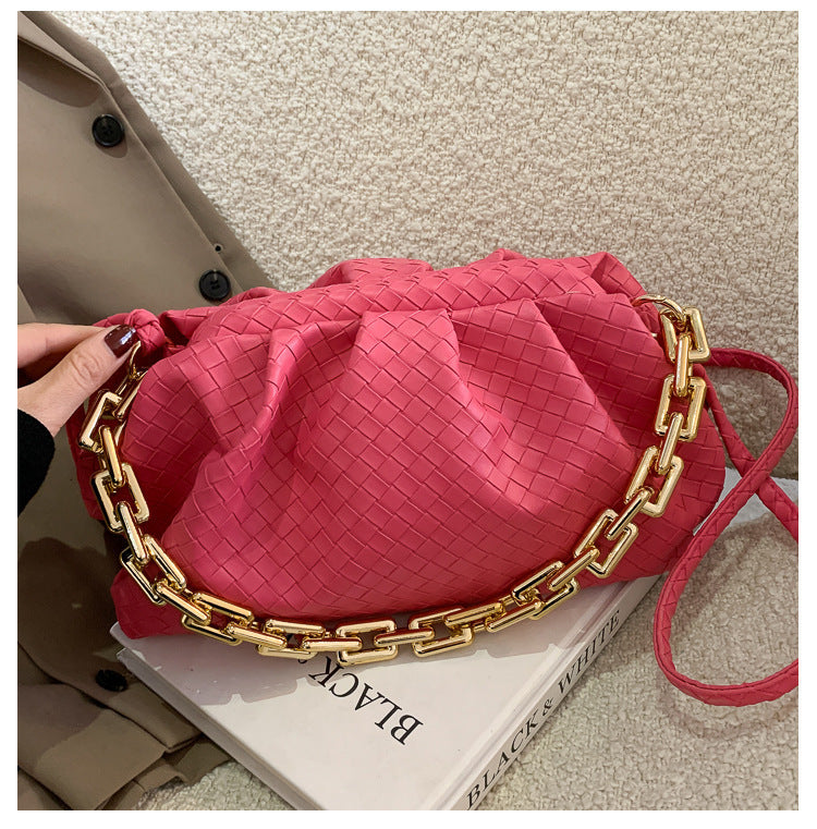 Simple Chain Messenger Armpit Shoulder Bag Women