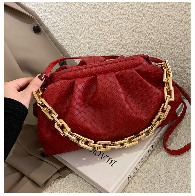 Simple Chain Messenger Armpit Shoulder Bag Women