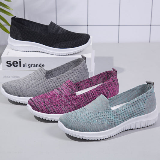 Women's Shoes Spring and Summer Breathable Casual Low-top Shoes Women