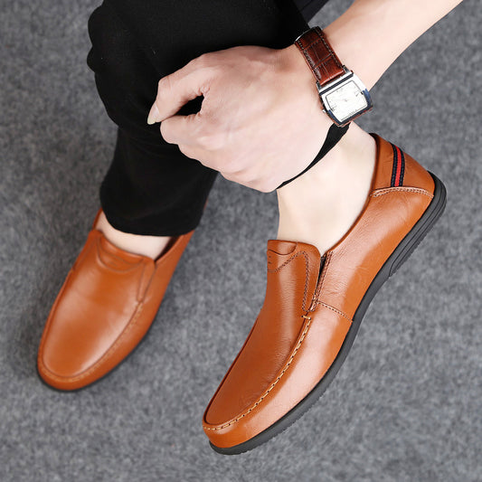 All-Match One-Step Men's Casual Leather Shoes