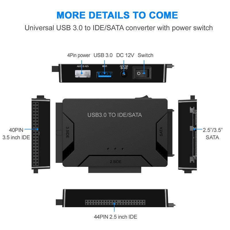 Three-purpose 25 35-inch Desktop Hard Disk Adapter