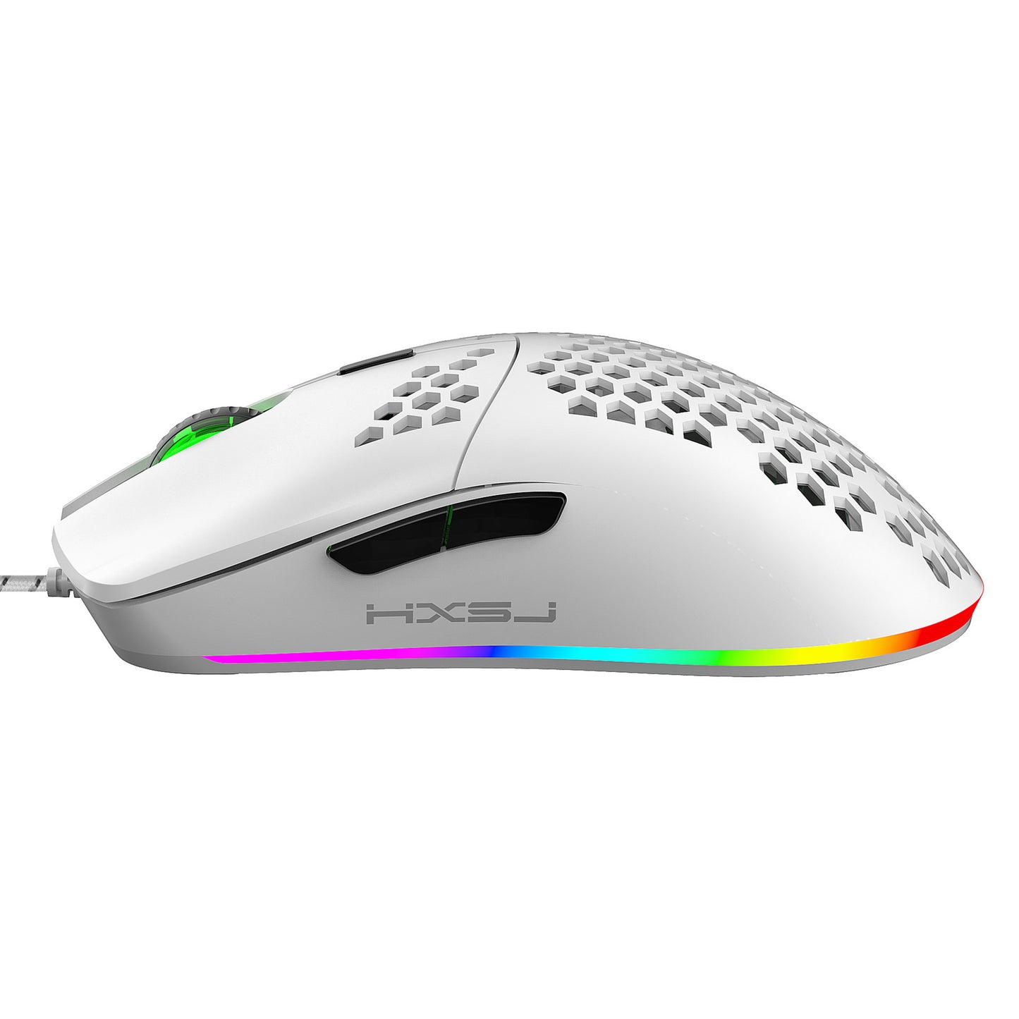 Lightweight Honeycomb Shell Hole Game Wired Mouse