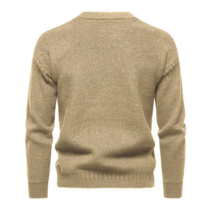 Trendy Leisure Warm Knitted Bottoming Shirt Youth Sweater