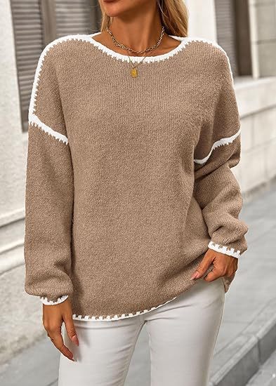 Autumn And Winter Pullover Long Sleeve Casual Sweater