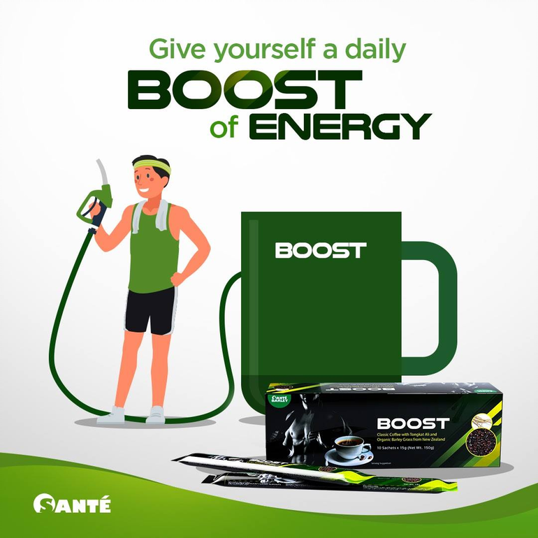 Sante Barley Boost Coffee