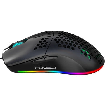 Lightweight Honeycomb Shell Hole Game Wired Mouse