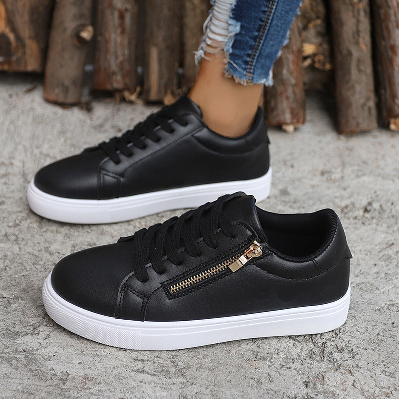 European And American Large Size Flat Bottom Sneaker Fashion All-matching