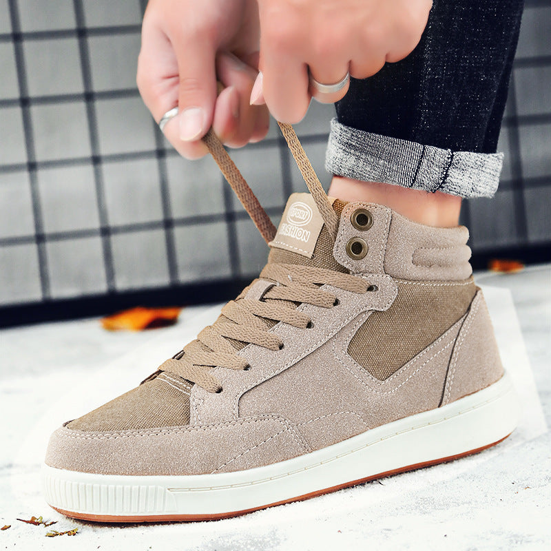 Men's Autumn And Winter High-top Sports Shoes