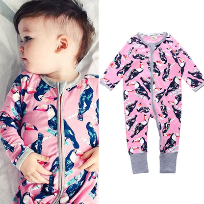 A Bamboo Leaf Cotton Baby Uniform Clothing for Infants and Neonatal Climbing Clothing