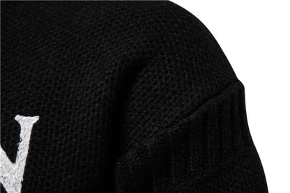 Trendy Leisure Warm Knitted Bottoming Shirt Youth Sweater