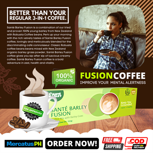 Sante Barley Fusion Coffee