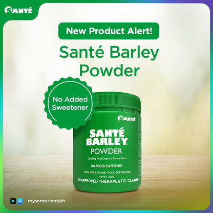 Santé Barley Plain Canister