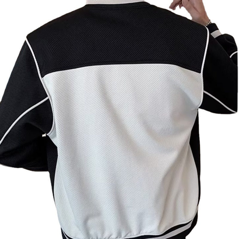 Men's Baseball Uniforms Casual Sports Cargo Coat