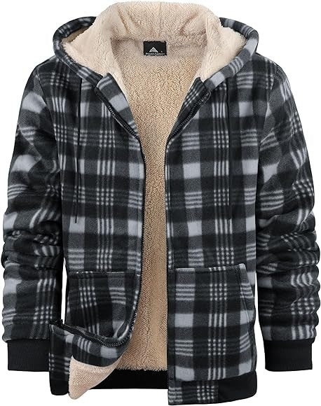 Thickened Cotton-padded Clothes Plaid Long Sleeve Loose