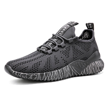 Men's Hollow-out Fly Knit Couple Casual Shoes