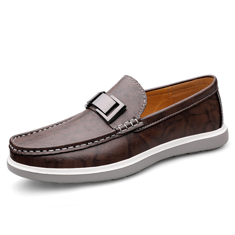 Spring Low-top Slip-on Slip-on Flat Casual Shoes