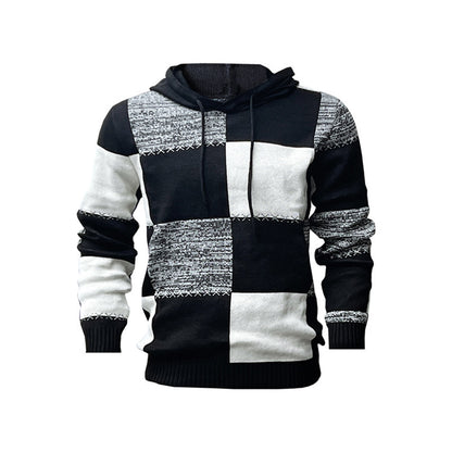 Loose Casual Hooded Pullover Sweater