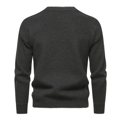 Trendy Leisure Warm Knitted Bottoming Shirt Youth Sweater