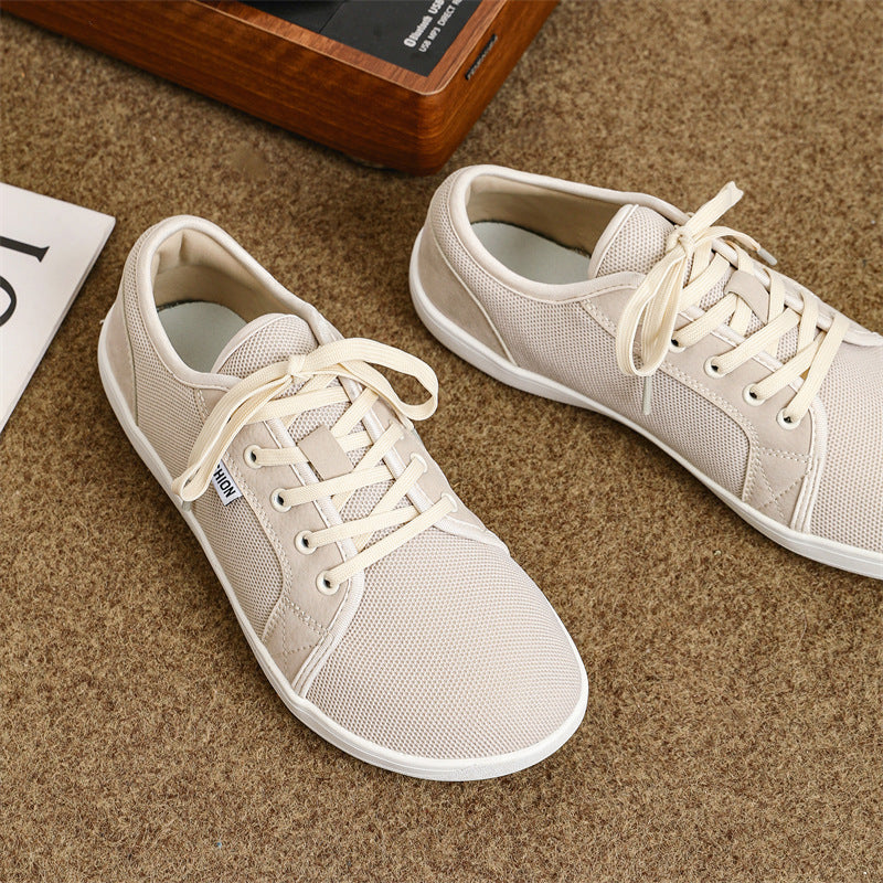 Men's Low-top Lace-up Mesh Breathable Casual